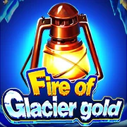 Fire of glacier gold